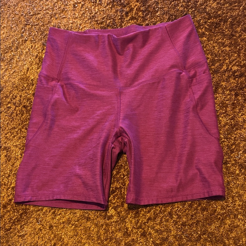 All in Motion Women's Fuchsia Bike Shorts